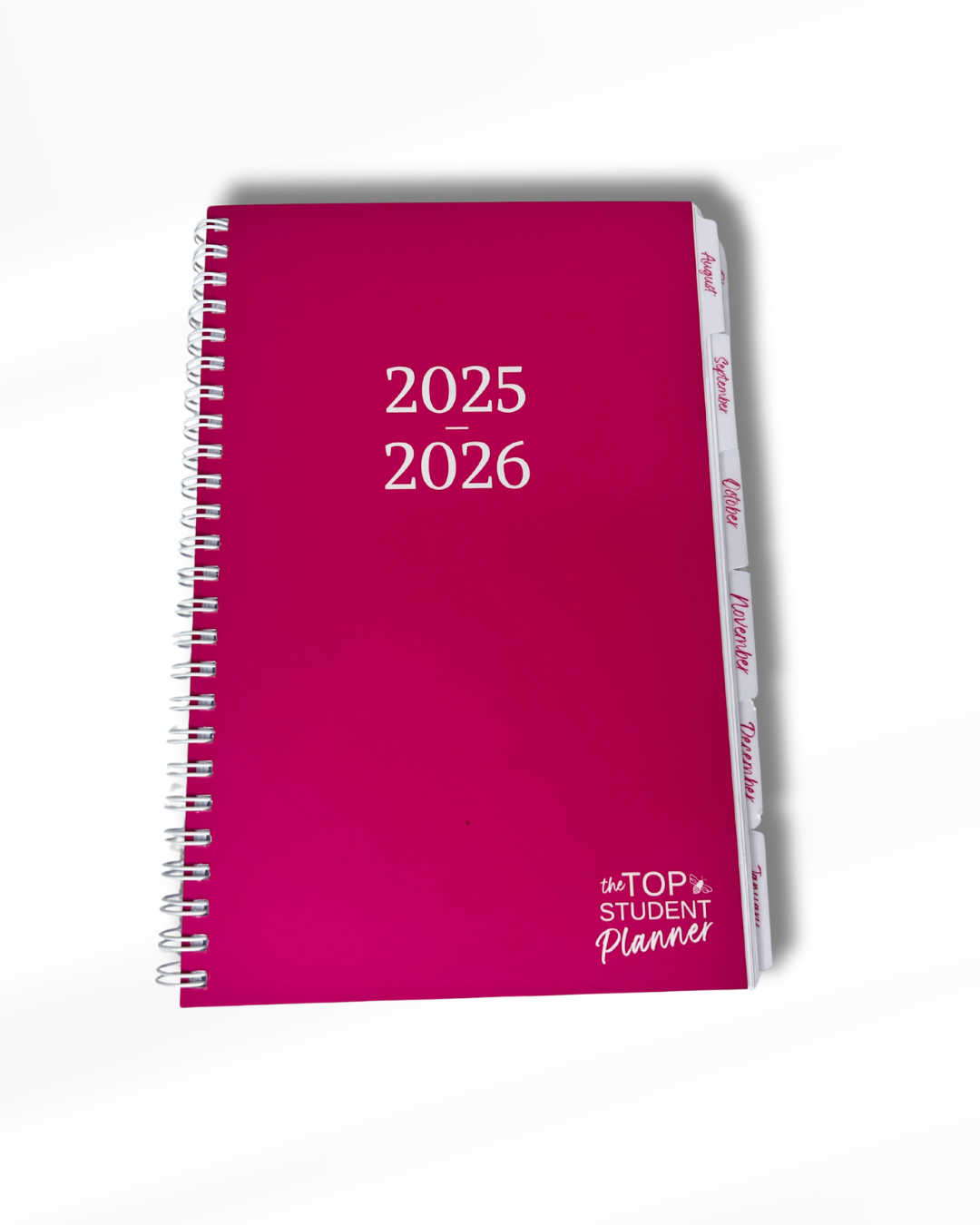 Hot Pink TOP Student Planner | 2025-2026 School Year