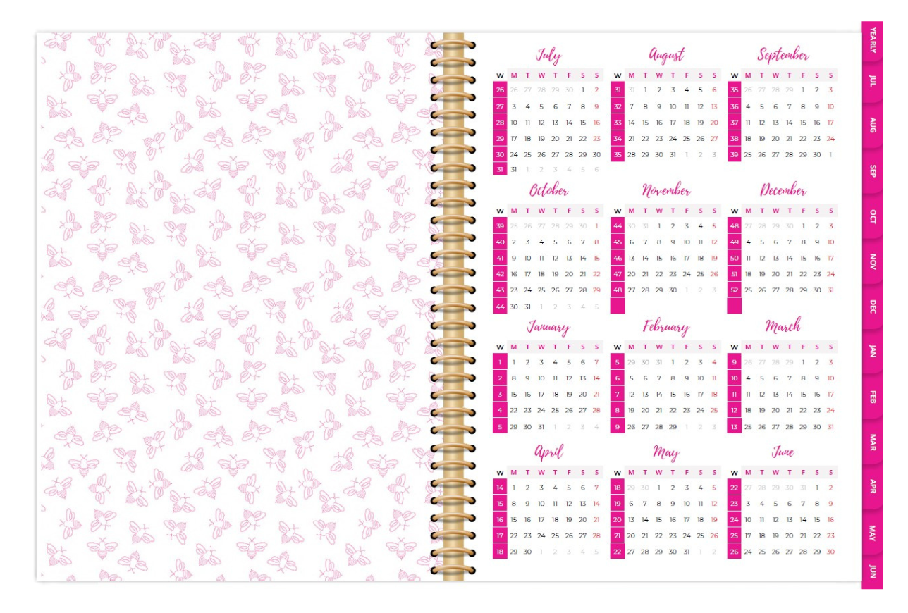Digital TOP Planner for July 2025 - June 2026