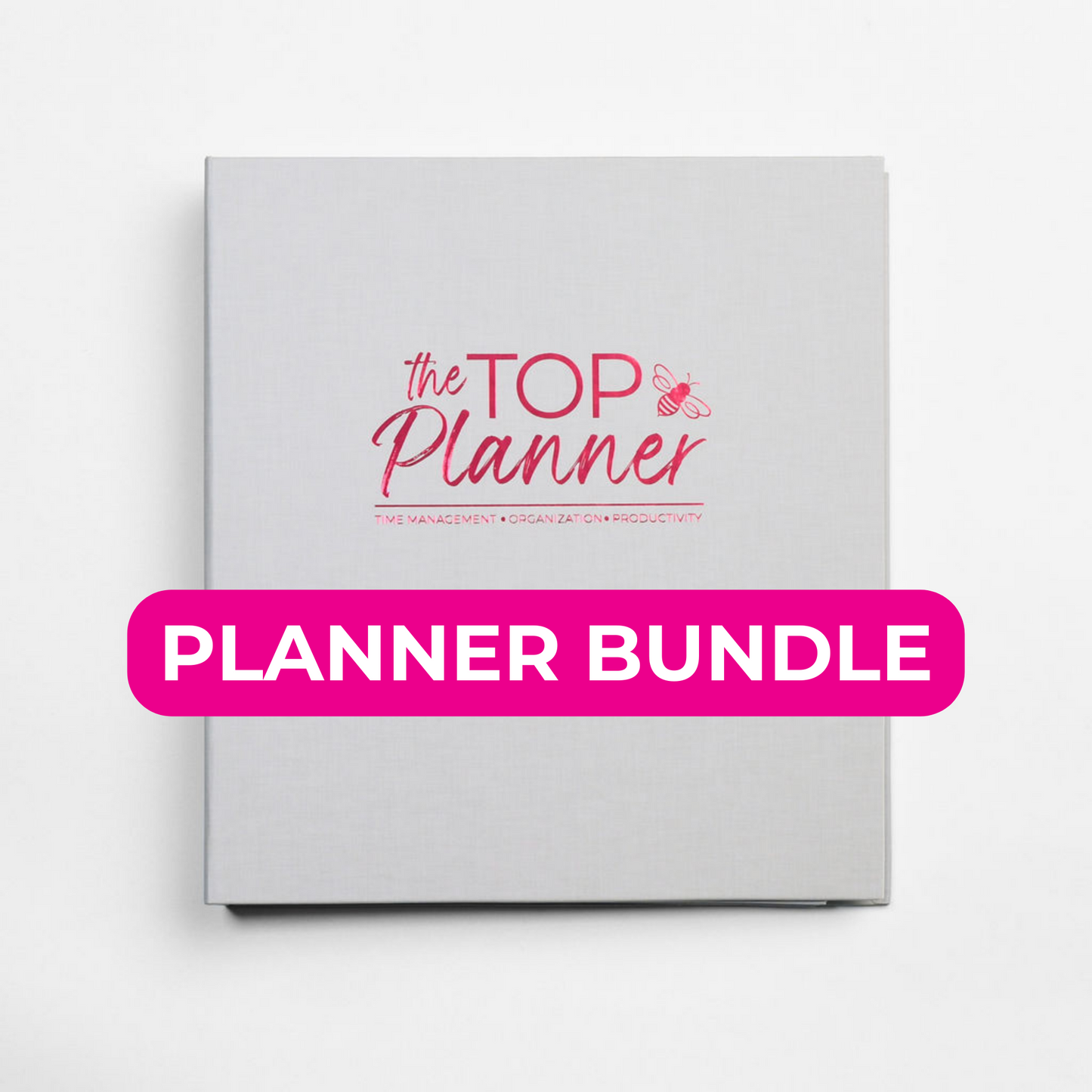 Light Gray Full Size TOP Planner Bundle