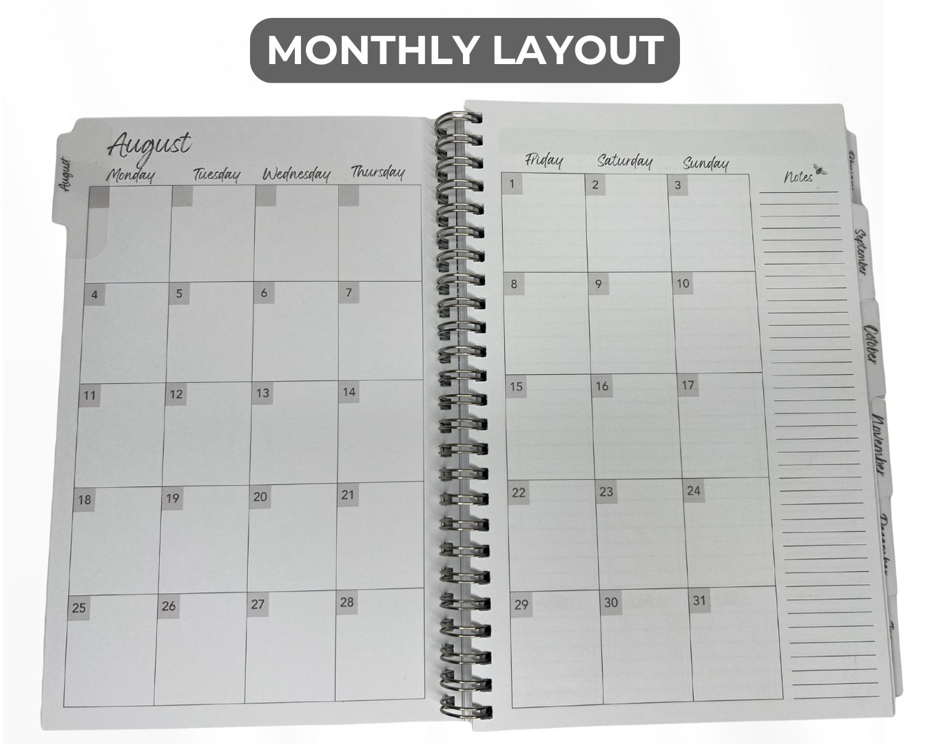 Grey TOP Student Planner | 2025-2026 School Year