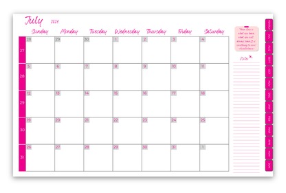 Digital TOP Planner for July 2026 - June 2027