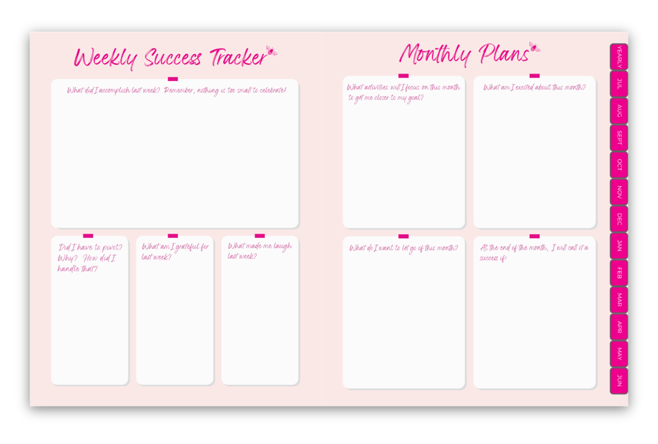 Digital TOP Planner for July 2026 - June 2027