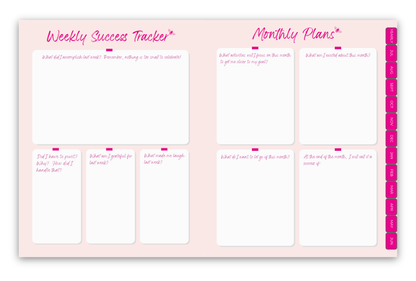 Digital TOP Planner for July 2026 - June 2027
