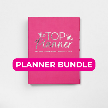 Hot Pink Standard TOP Planner Bundle