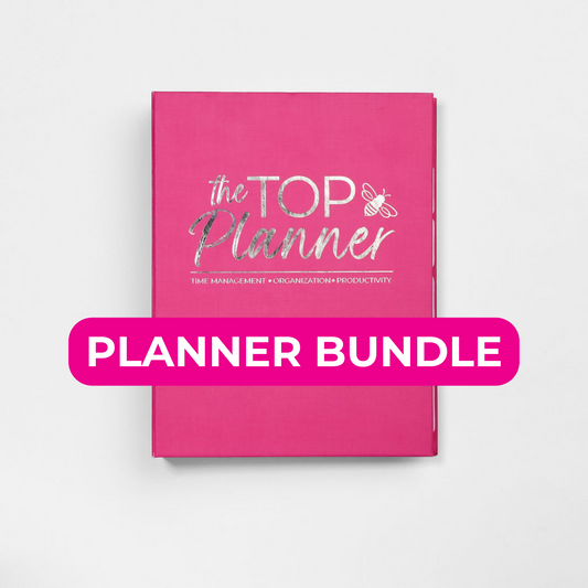 Hot Pink Standard TOP Planner Bundle