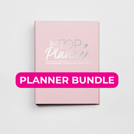 Light Pink Standard TOP Planner Bundle