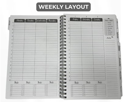 Grey TOP Student Planner | 2025-2026 School Year