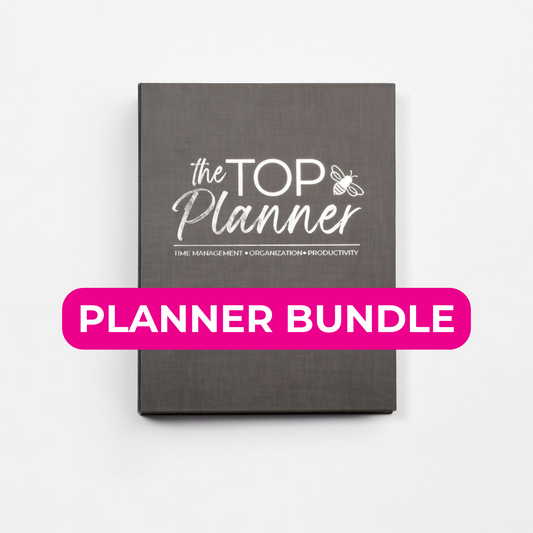 Charcoal Standard TOP Planner Bundle