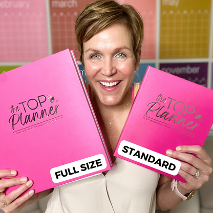 Hot Pink Standard TOP Planner Bundle