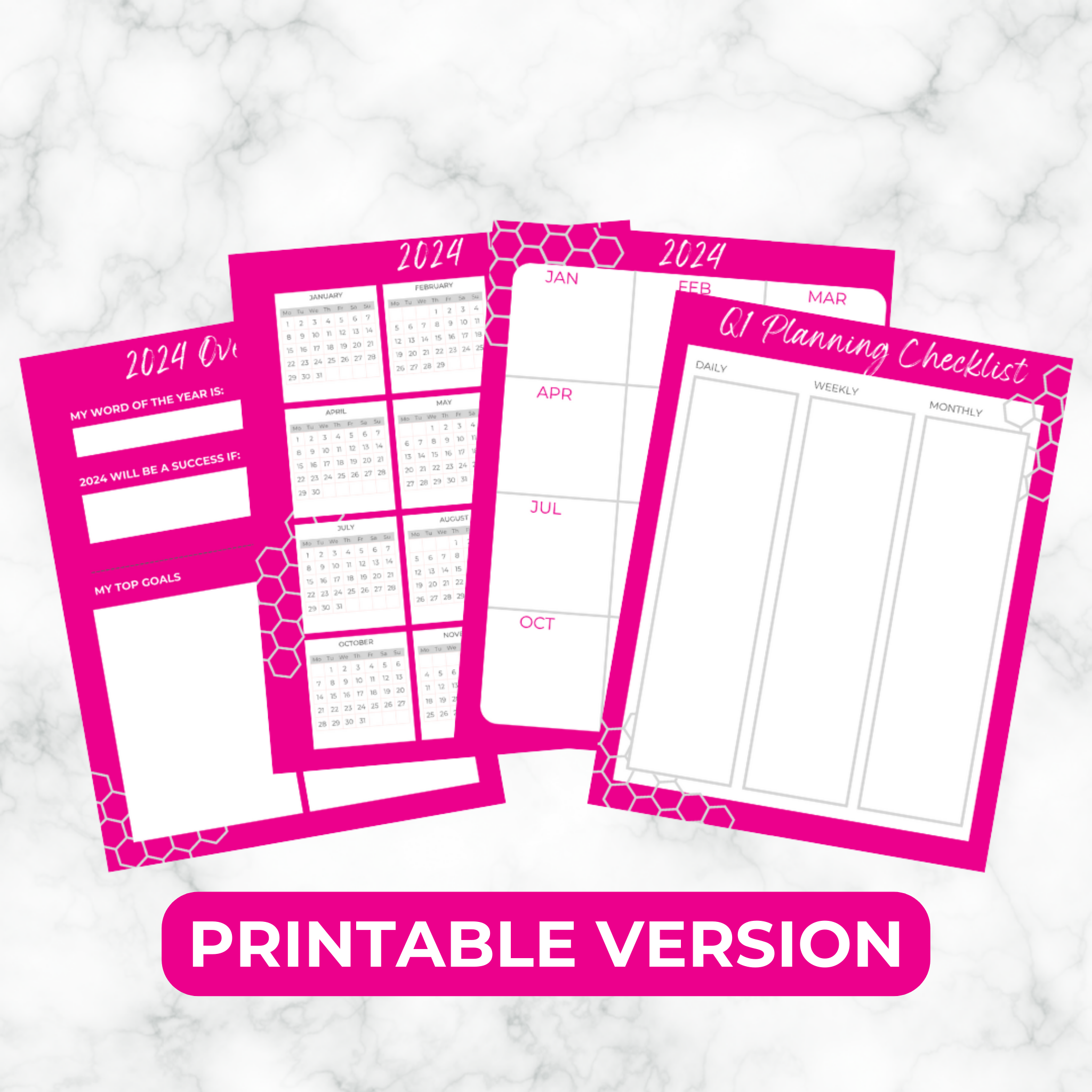 Printable Annual Planning TOP Planner Inserts For 2024 The TOP Planner   TOPPlannerProductImagesPinkInsertsStandard F2e51f88 097a 45a5 Aed3 53ba7d395c2a 