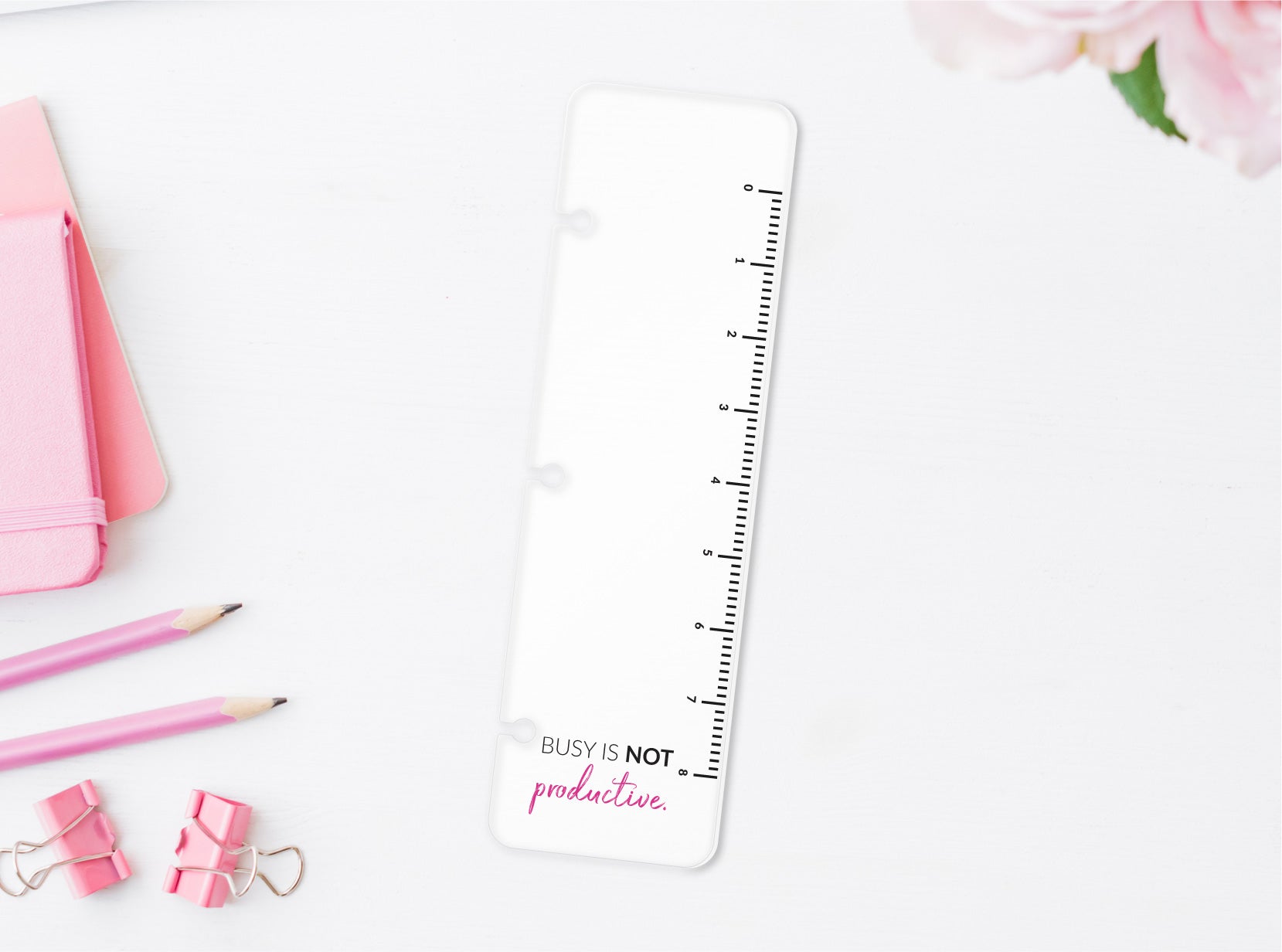 Bookmark + Ruler for Standard Binder – The TOP Planner